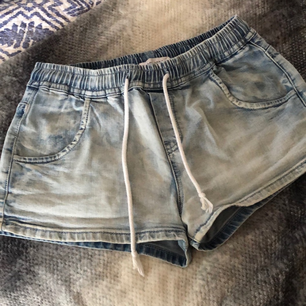 LEGO heritage maternity jean shorts